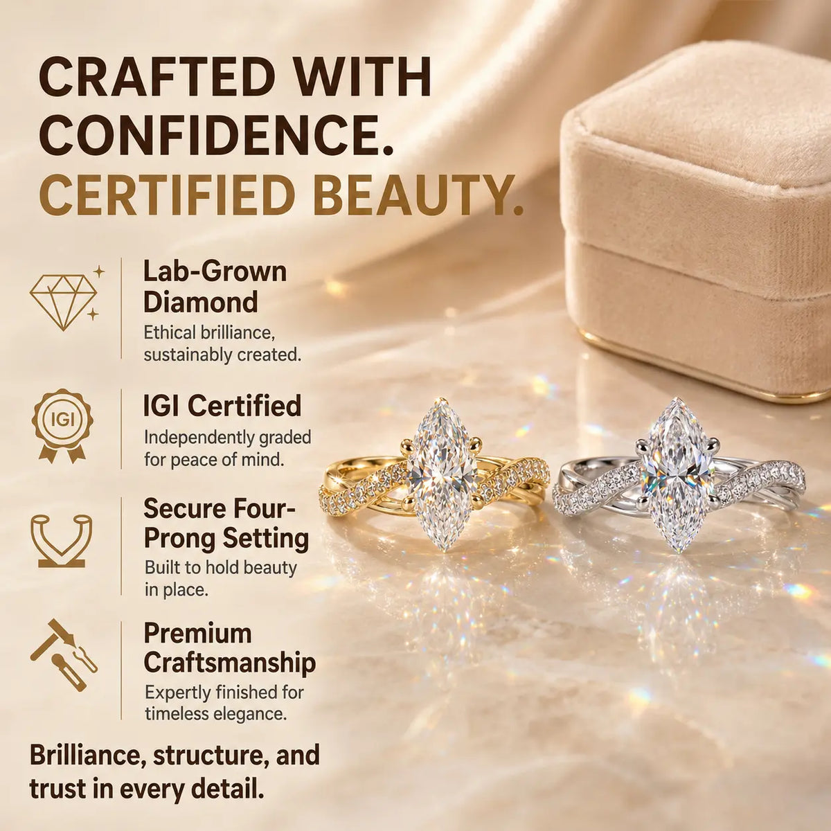 Experience breathtaking brilliance, a flattering silhouette, and timeless luxury — crafted for love, milestones, and everyday elegance.-Last Day Sale-90% OFF🔥