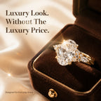 Snowflake Oval Ring — Anti-Pinching Comfort Fit Ring for Timeless Elegance -Last Day Sale-90% OFF🔥